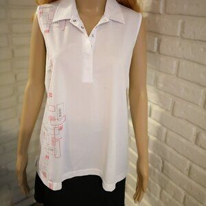 Cracked Wheat Ladies Sleeveless Golf Shirt